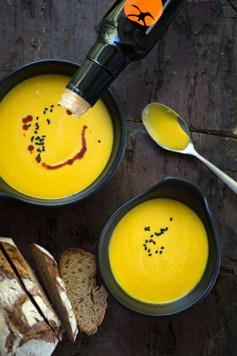 Teaser PUMPKIN-ORANGE SOUP WITH GINGER