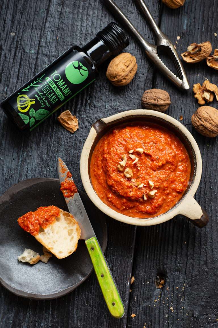 Teaser Muhammara mit Tomami Toscana