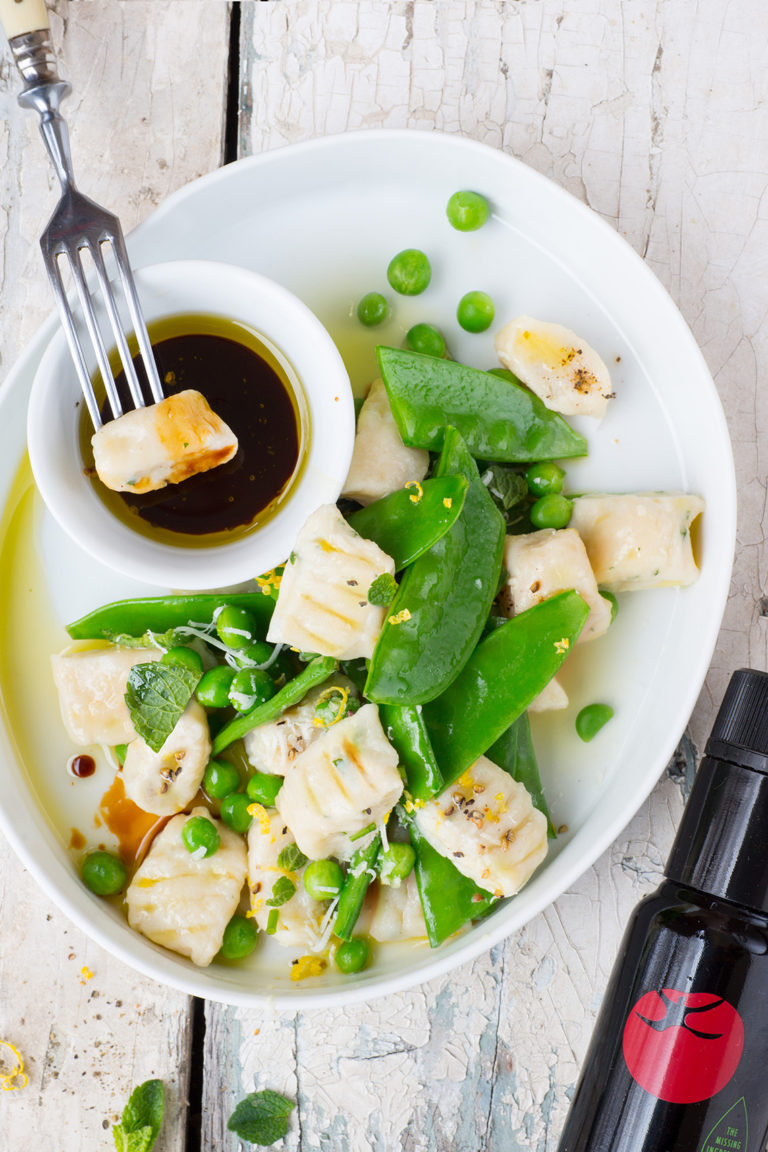 Teaser Ricotta Gnocchi with Spring Vegetables