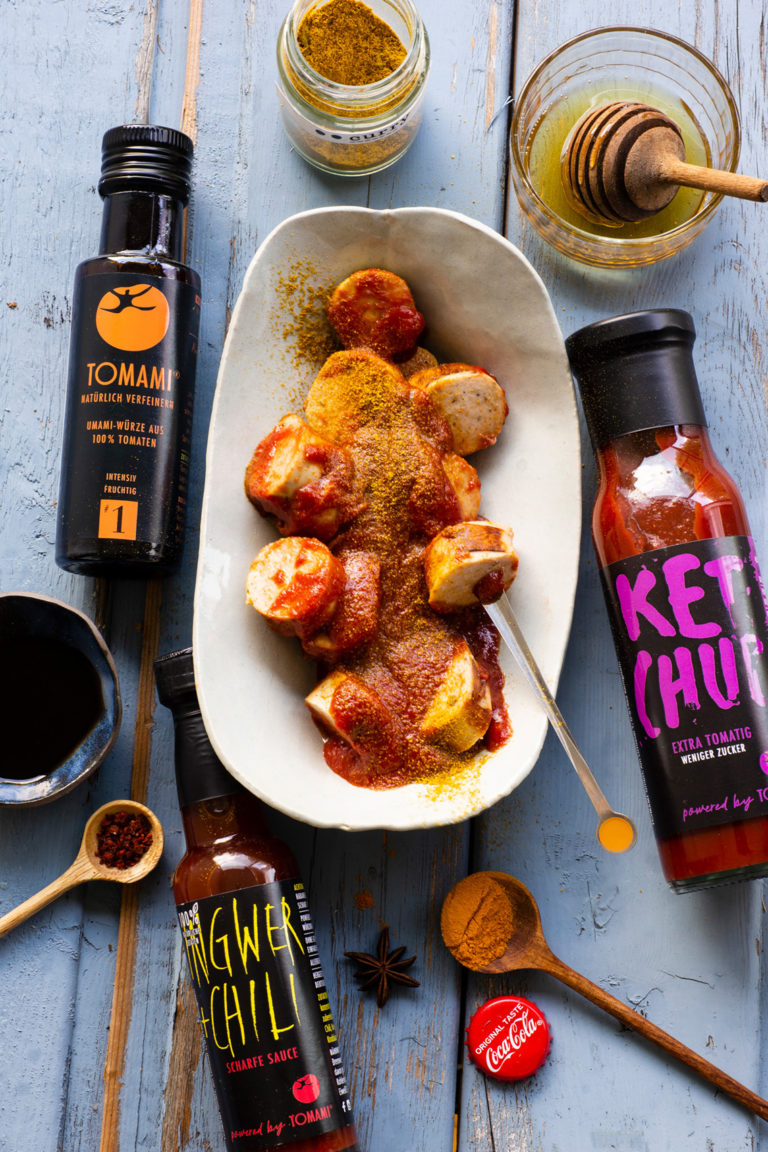 Teaser Currywurst­sauce mit TOMAMI-Saucen