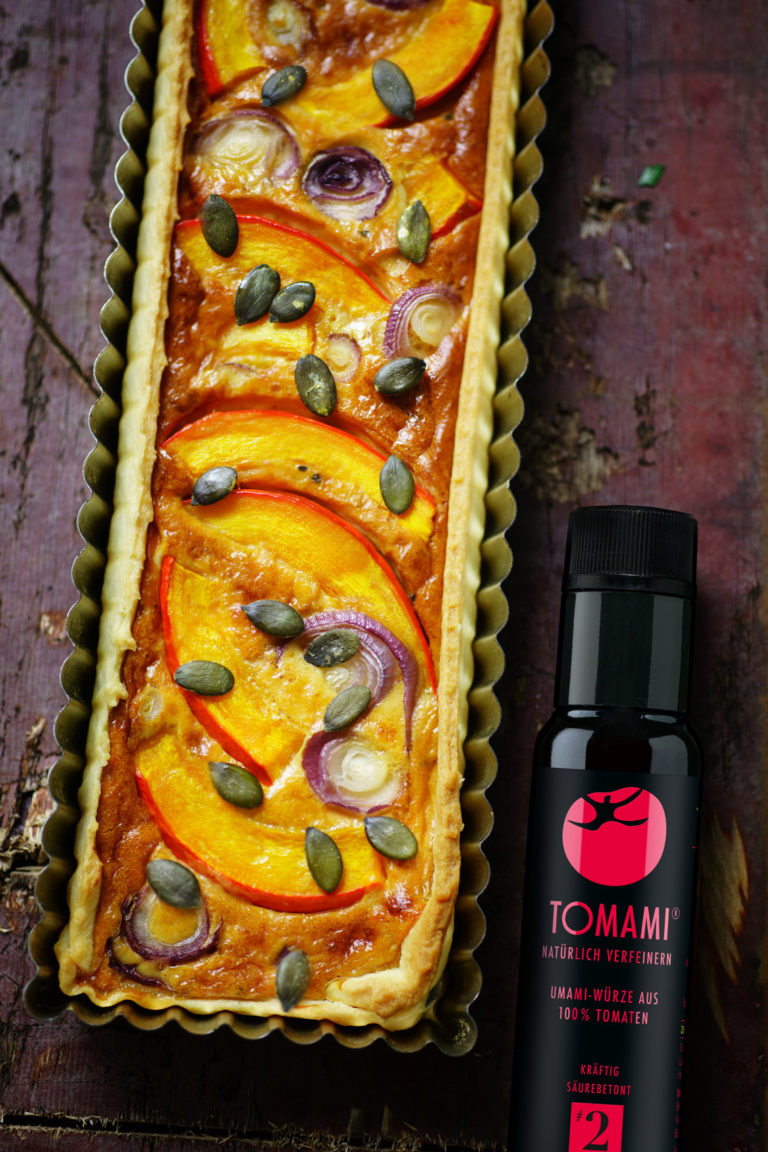 Teaser TOMAMI PUMPKIN QUICHE