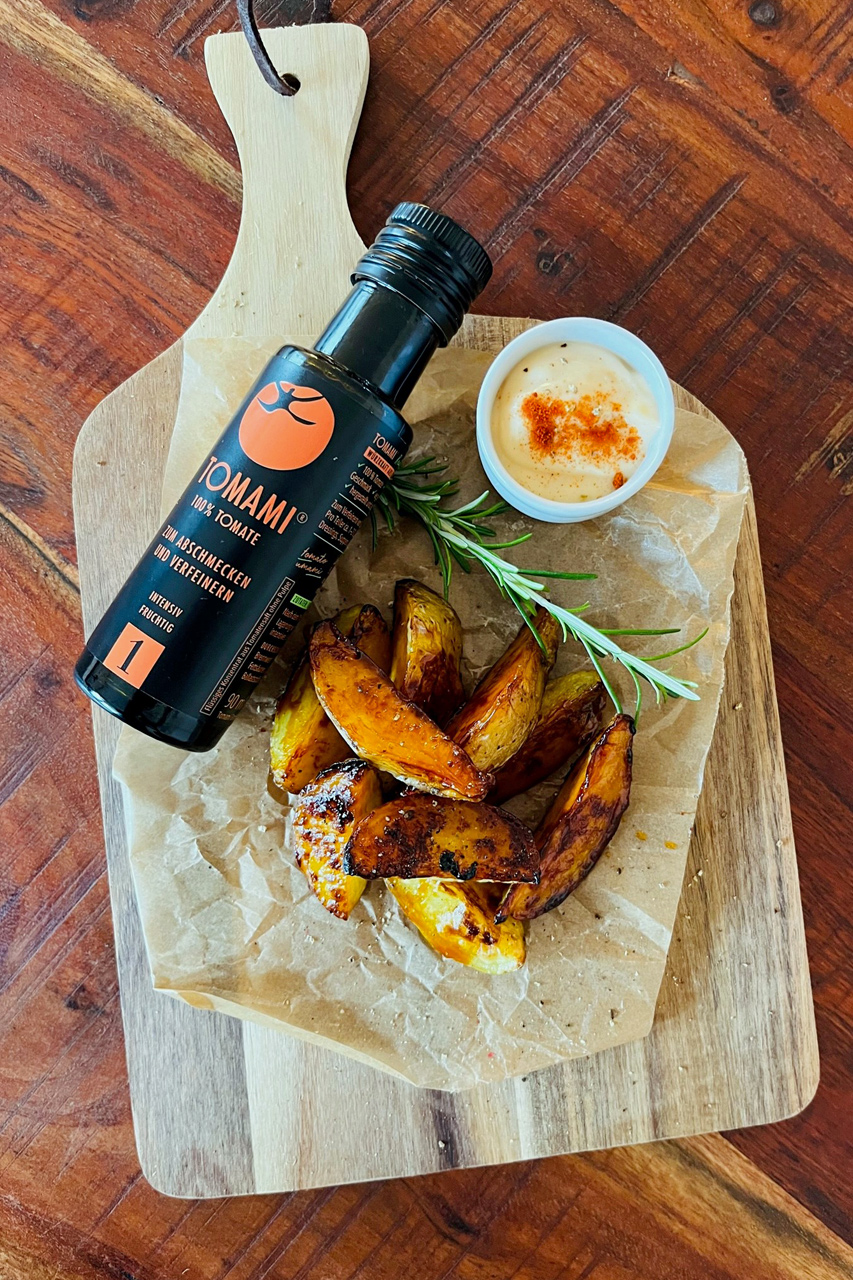 Tomami potato wedges