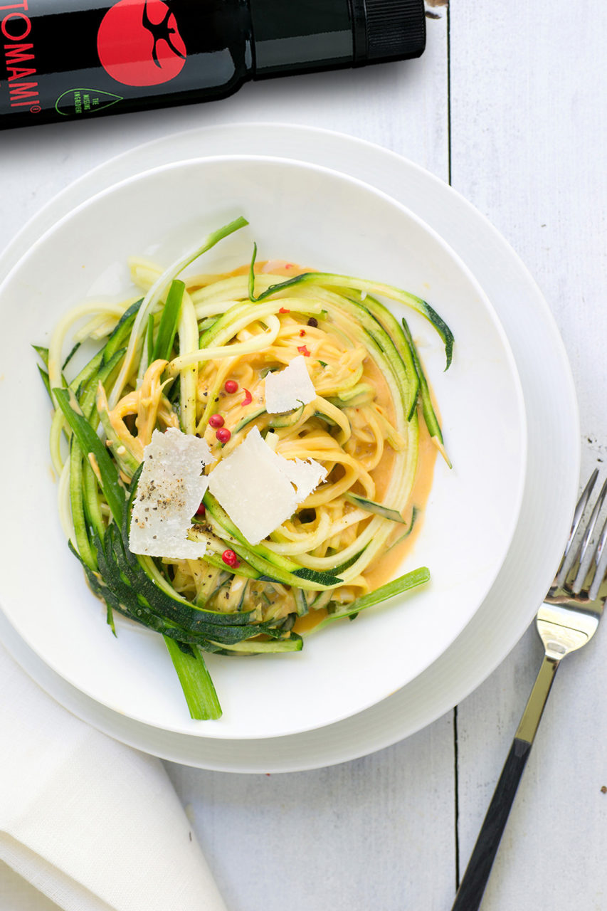 Spaghetti Tomami Zucchetti