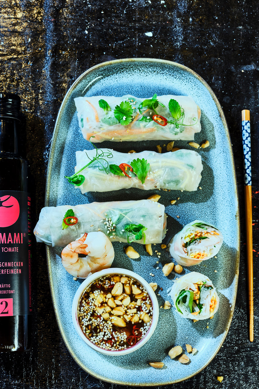 TOMAMI Shrimp Summer Rolls￼