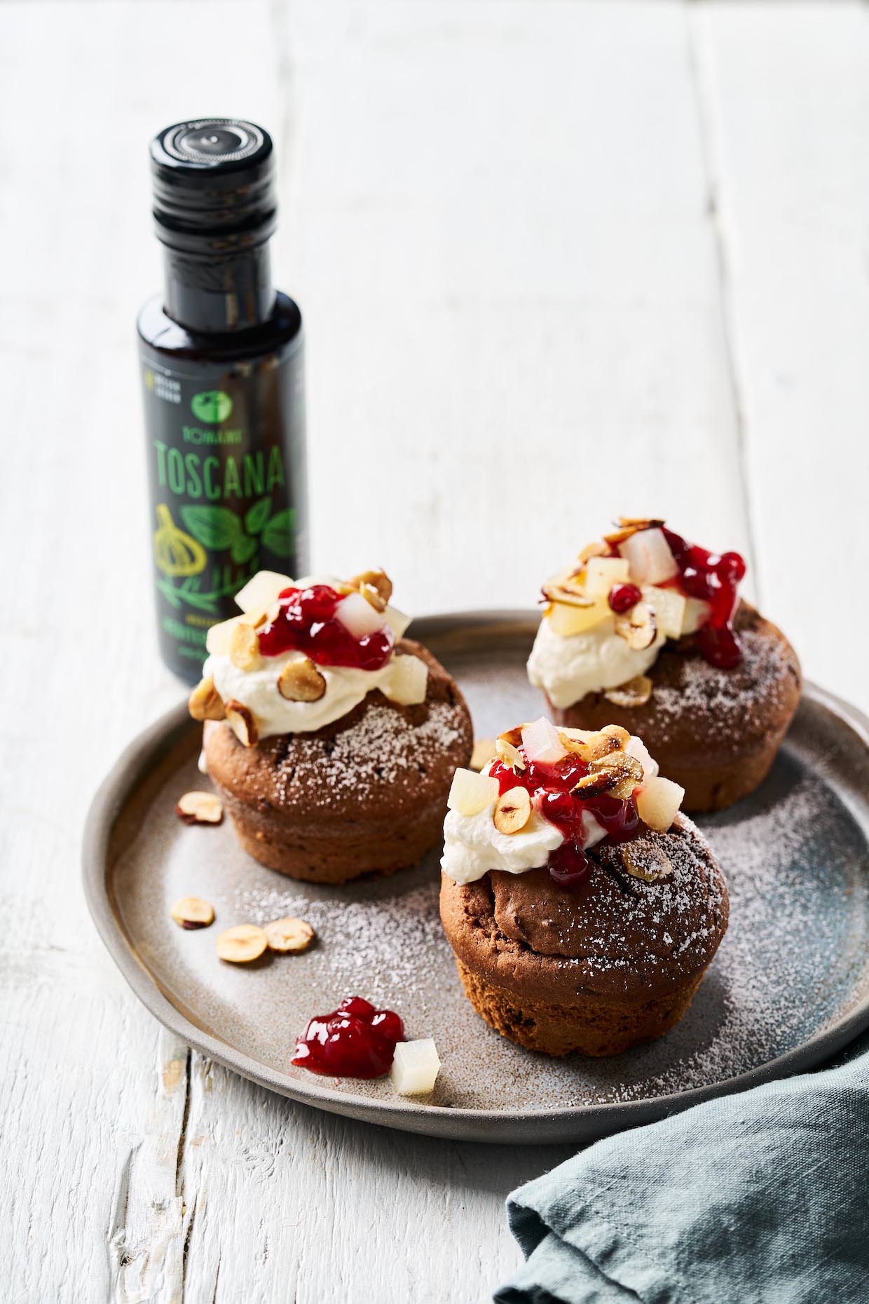 Chocolate muffins „Helene“