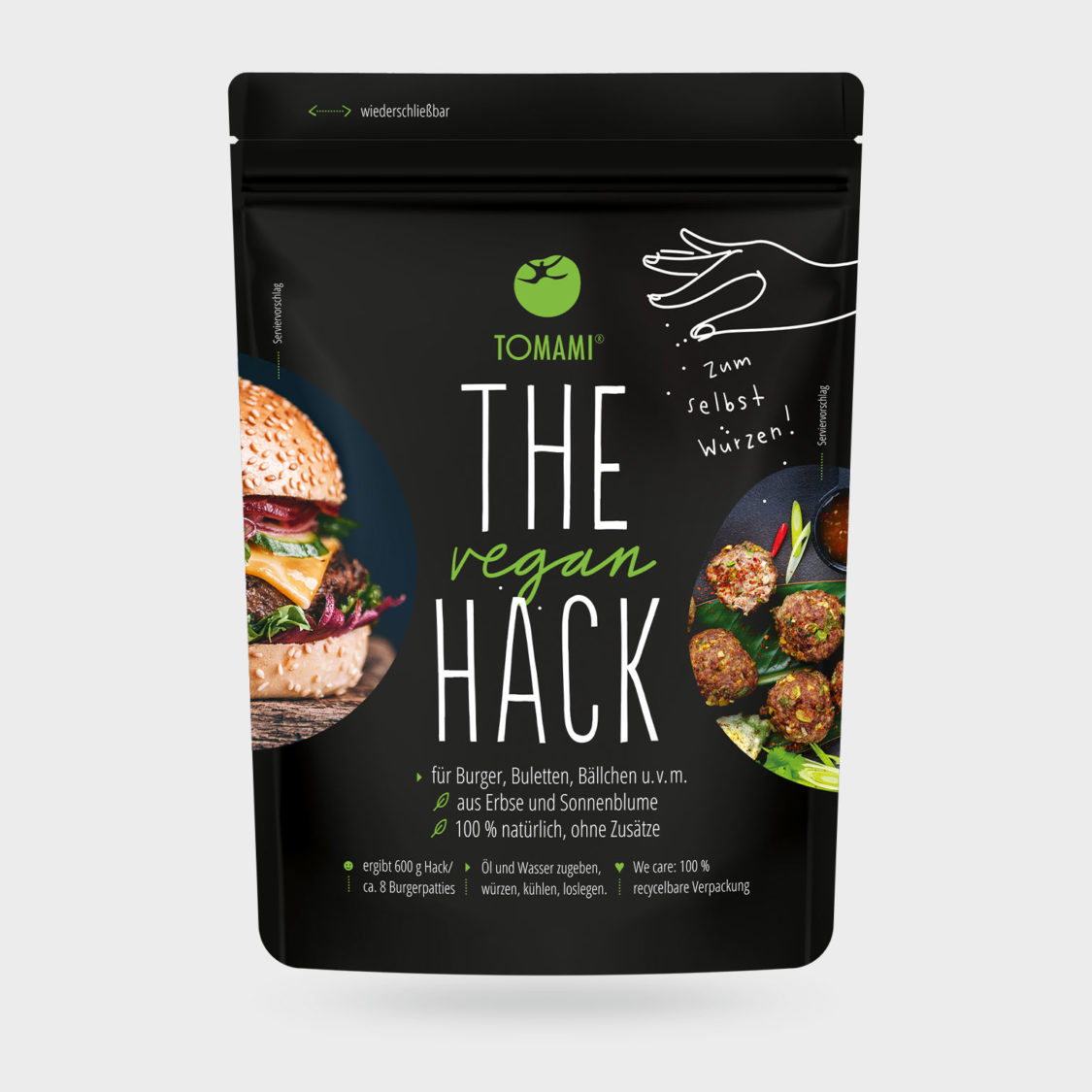 The Vegan Hack 200 g pack