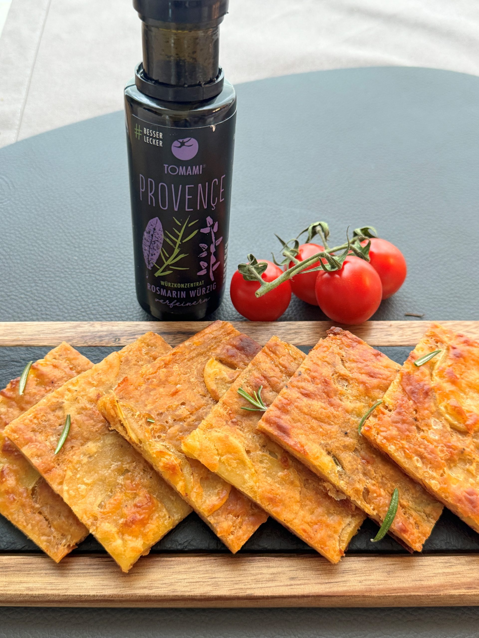 Schiacciata di Patate with TOMAMI Provence