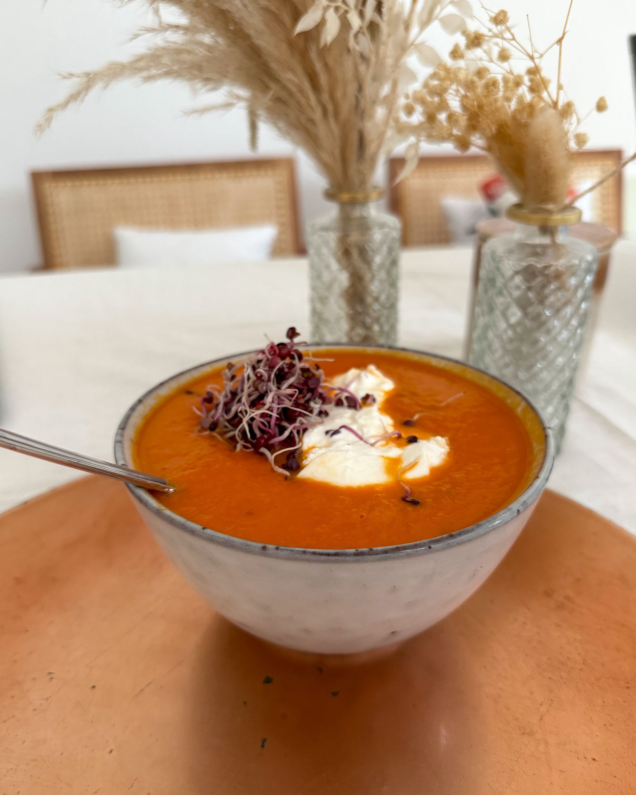 Vegane Tomatensuppe