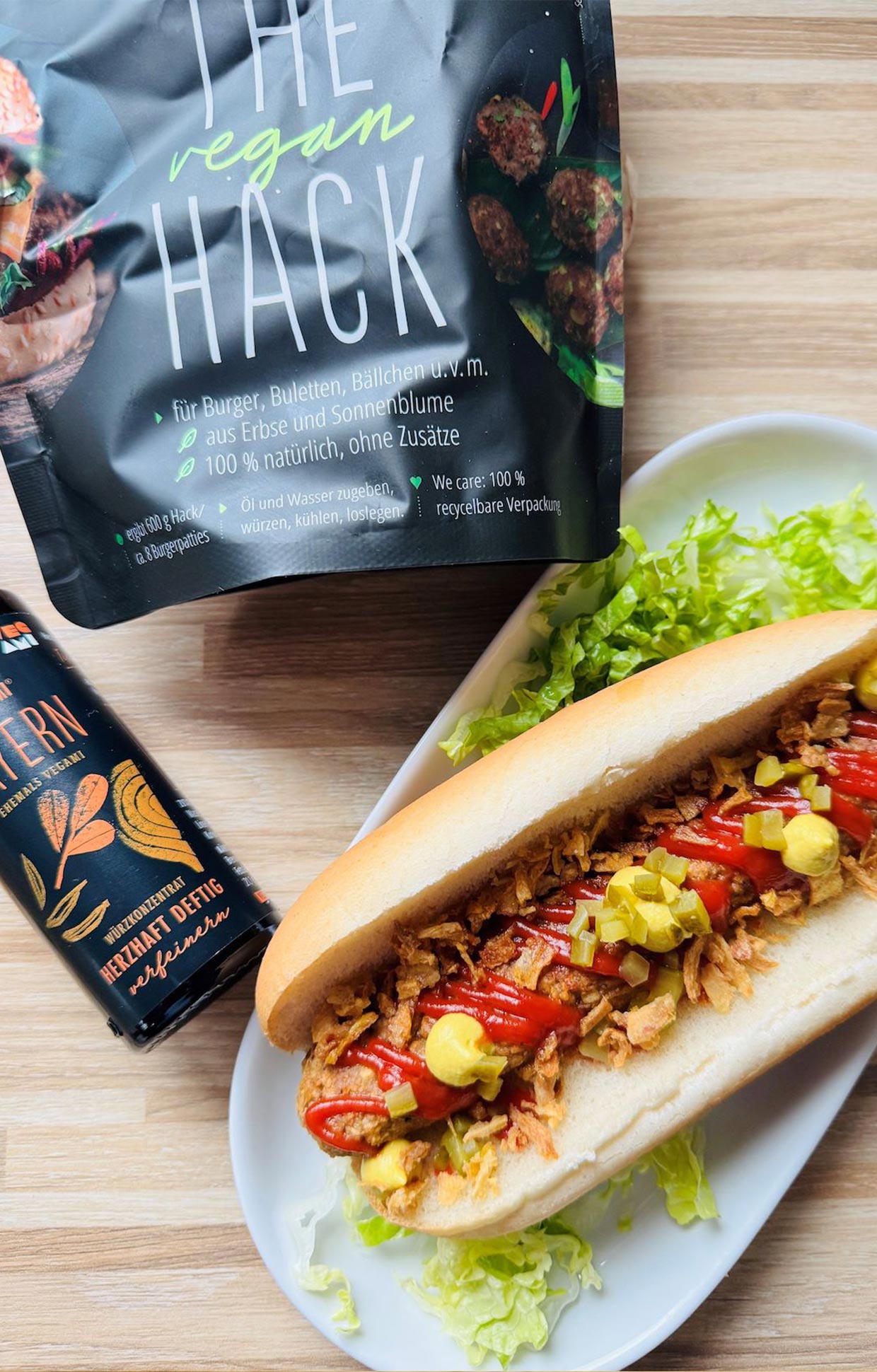Vegane Hot Dogs
