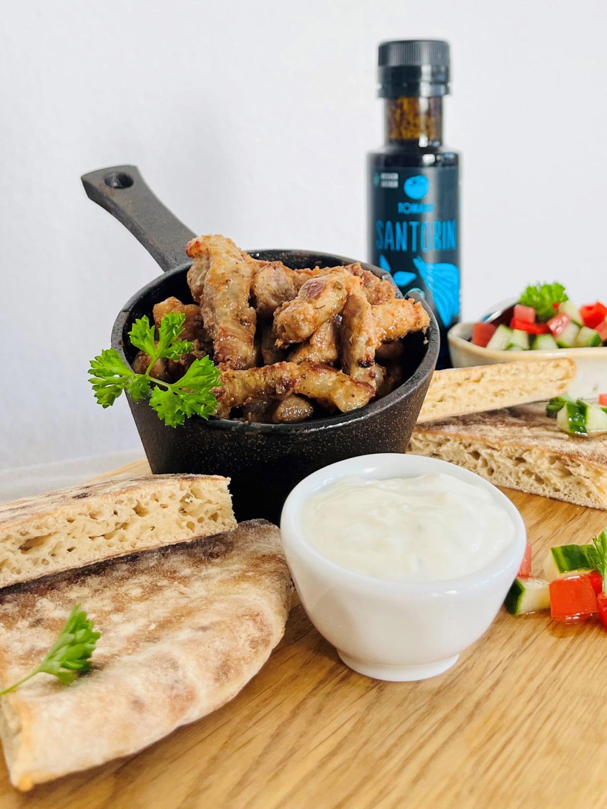 Hähnchen-Gyros