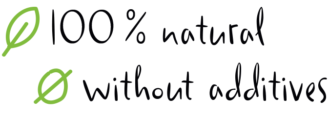 100 % natural