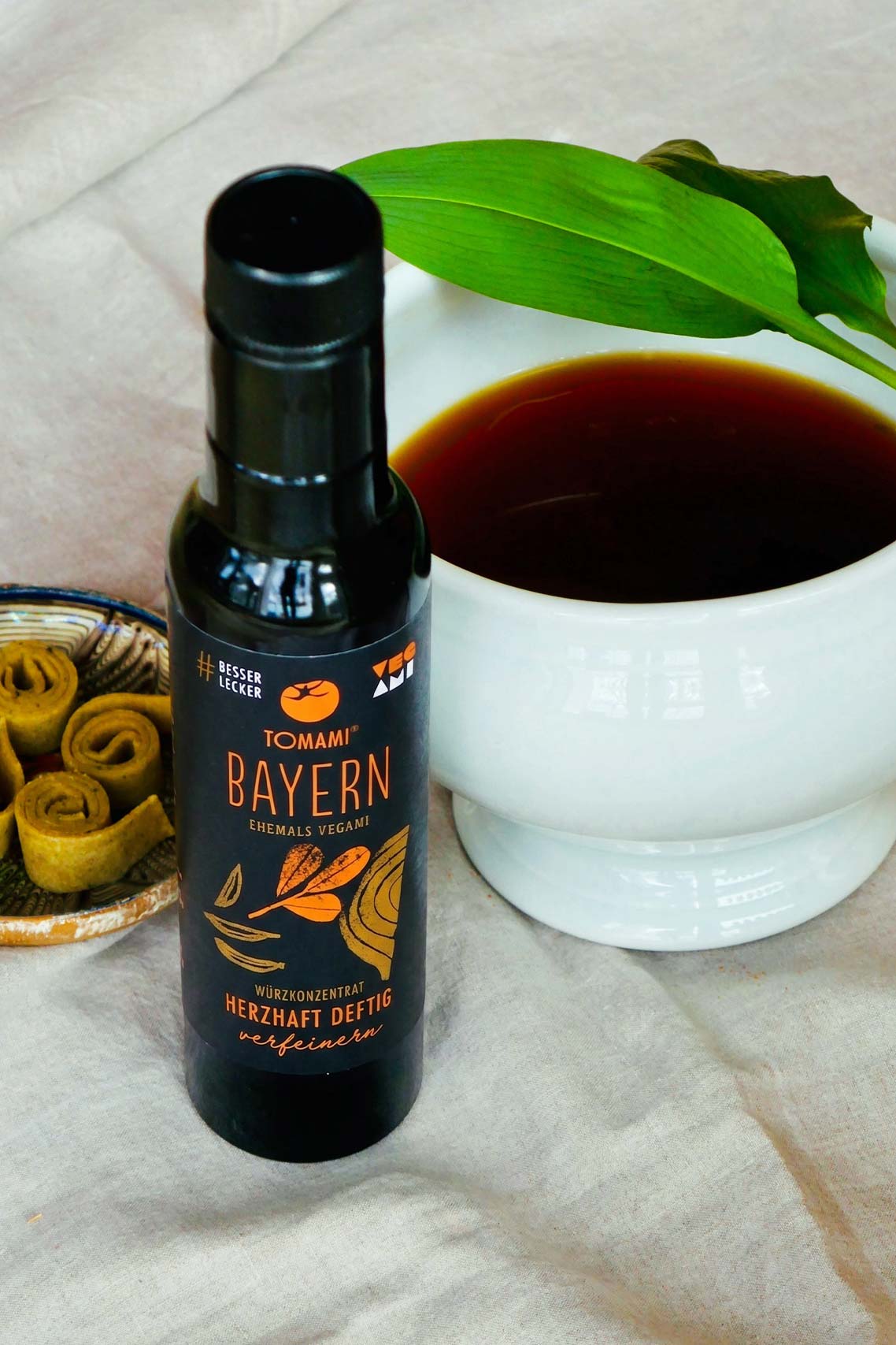 Bärlauch-Brühe mit TOMAMI Bayern