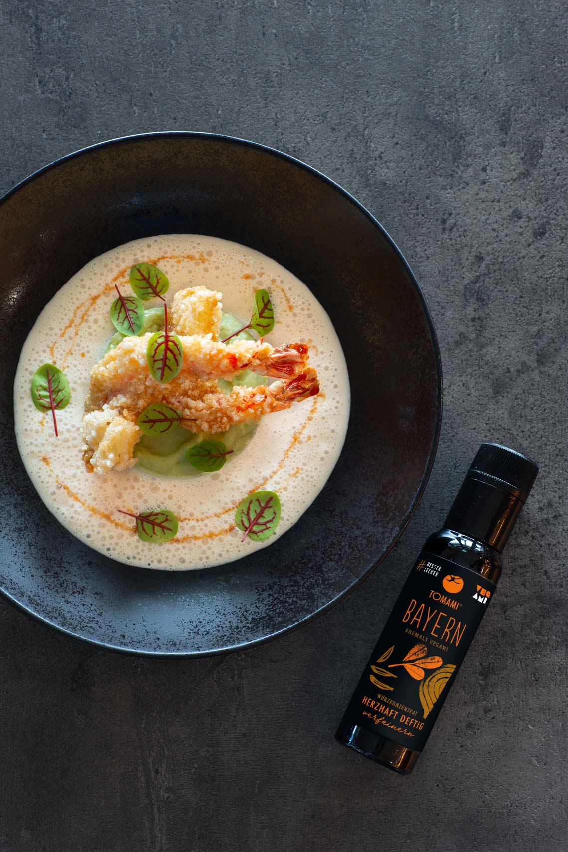 Weiße Tomaten­kaltschale mit TOMAMI Bayern